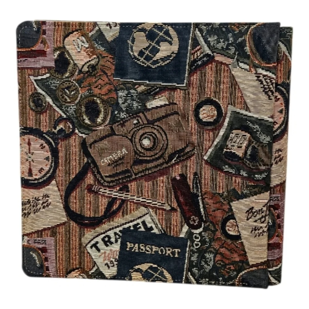 Creative Memories Passport Tapestry Scrapbook Album 12x12 | Retired NIB